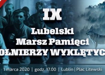 IX Lubelski Marsz Pamięci Żołnierzy Wyklętych już w niedzielę