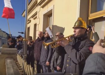 Lublin upamiętnił Romualda Lipko. Trębacz zagrał „Jolka, Jolka” [WIDEO]