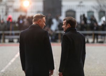 Macron w Polsce. Skomentował… reformę sądownictwa