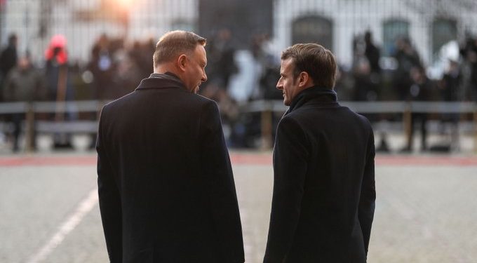 Macron w Polsce. Skomentował… reformę sądownictwa
