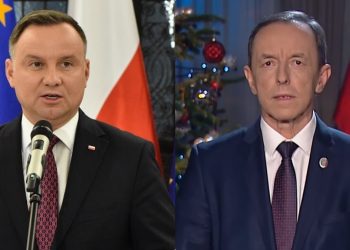 Tomasz Grodzki z Andrzejem Dudą