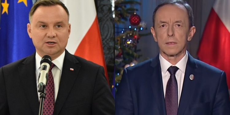 Tomasz Grodzki z Andrzejem Dudą