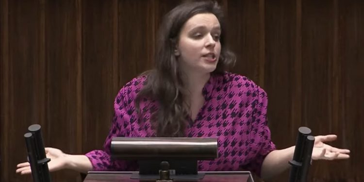 Klaudia Jachira w Sejmie