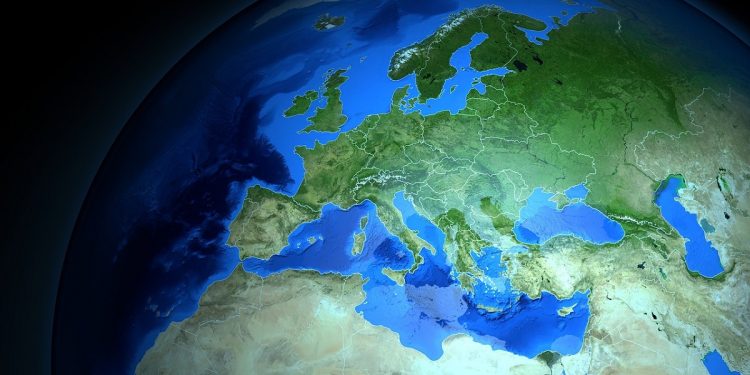 mapa europy