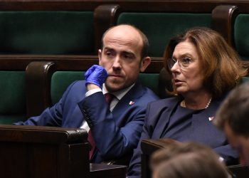 Małgorzata Kidawa-Błońska budka