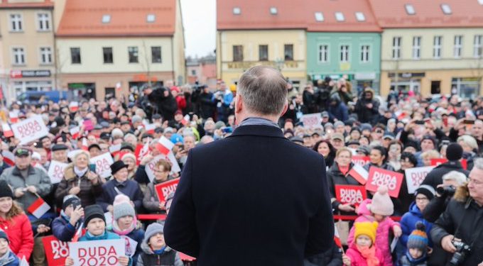 Duda w Wodzisławiu Śląskim. Doszło do bijatyki