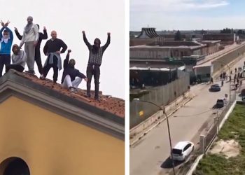 Włochy. Bunt w więzieniach z powodu koronawirusa. Są ofiary [WIDEO]