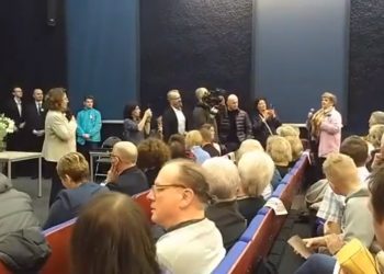 Awantura na spotkaniu z Kidawą-Błońską. „Pani rządziła z Tuskiem”, „Szczaw i mirabelki” [WIDEO]