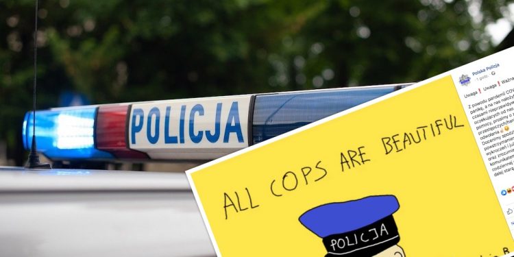 Policja zaapelowała do… przestępców. Wpis błyskawicznie stał się hitem