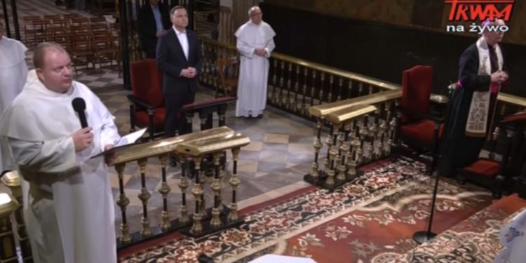 prezydent na jasnej górze