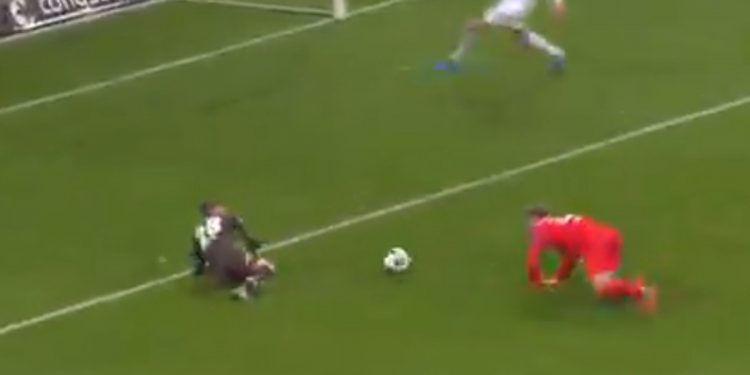 Waldemar Sobota zdobył bramkę… w kuriozalnych okolicznościach [WIDEO]