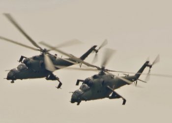 wojskowych śmigłowców