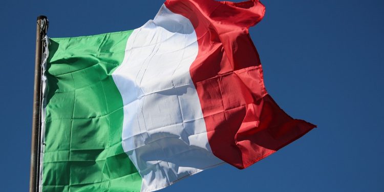 włochy flaga