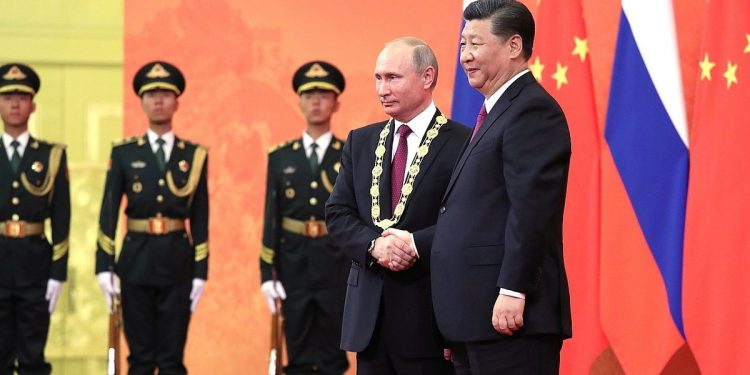 prezydenci rosji i chin