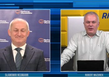 Neumann zaliczył wpadkę w rozmowie z Mazurkiem [WIDEO]