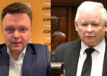 hołownia z kaczyńskim