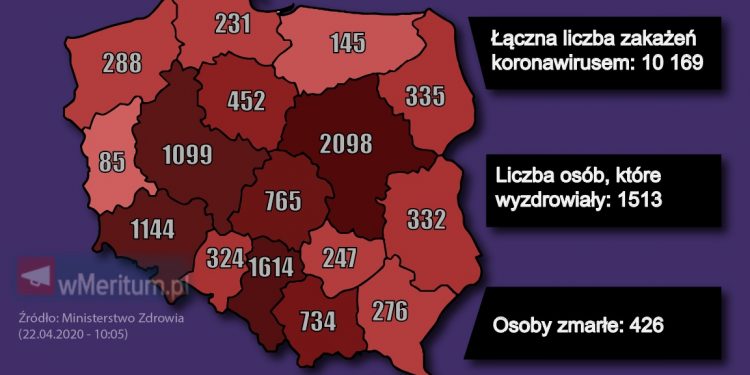Aż 22 nowe ofiary koronawirusa w Polsce. Ministerstwo podało dane [MAPA]