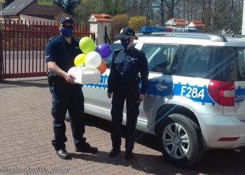 policja kwarantannie