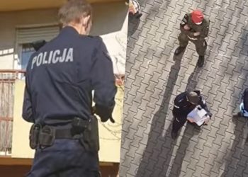 nagranie interwencji policjantów