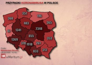 zakazen koronawirusem w Polsce