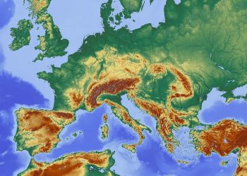 mapa europy