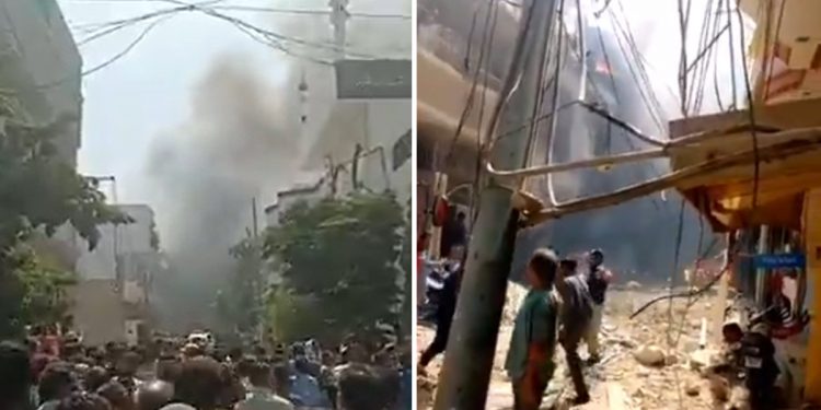 Katastrofa samolotu pasażerskiego w Pakistanie! Spadł na domy [WIDEO]