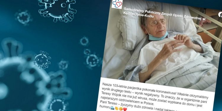 pani teresa pokonała koronawirusa