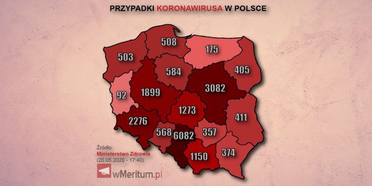 przypadki koronawirusa w Polsce