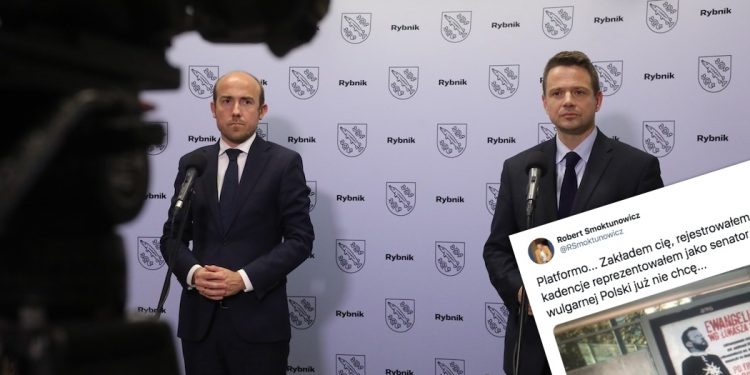 Były senator PO reaguje na plakaty z Szumowskim. „Platformo, zakładałem cię. (…) Ale tej twojej wulgarnej Polski już nie chce”