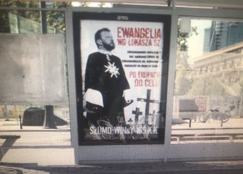 Władze Warszawy zdejmują plakaty szkalujące Łukasza Szumowskiego. „Nie ma zgody na mowę nienawiści”