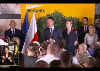 Tak Hołownia zareagował na wynik I tury. „Czy to jest wynik moich marzeń? Tak” [WIDEO]