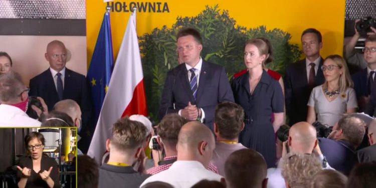Tak Hołownia zareagował na wynik I tury. „Czy to jest wynik moich marzeń? Tak” [WIDEO]