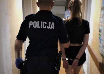 Kompletnie pijana nastolatka pogryzła policjanta