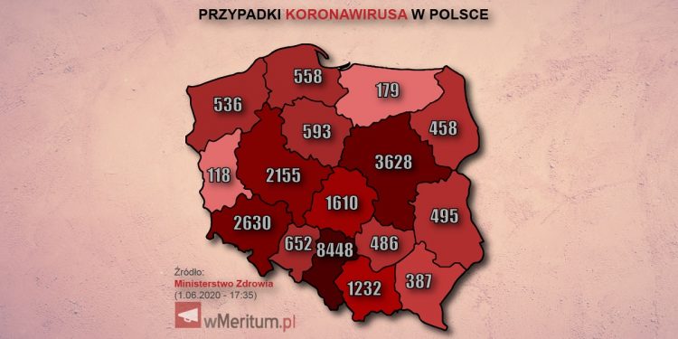 zakażeń koroanwirusem