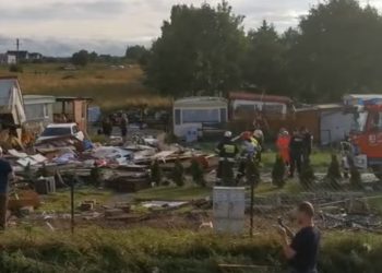 Trąba powietrzna nad Ustroniem Morskim. Są ranni! [WIDEO]