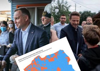 Polska jest podzielona na pół? Te mapy mówią coś zupełnie innego