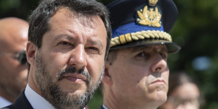 Italian Deputy Prime Minister Matteo Salvini Participates in a Public Wreath-Laying Ceremony at the Tomb of the Unknown Soldier