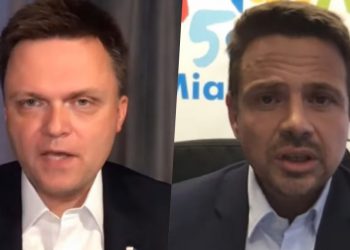 trzaskowski z hołownią