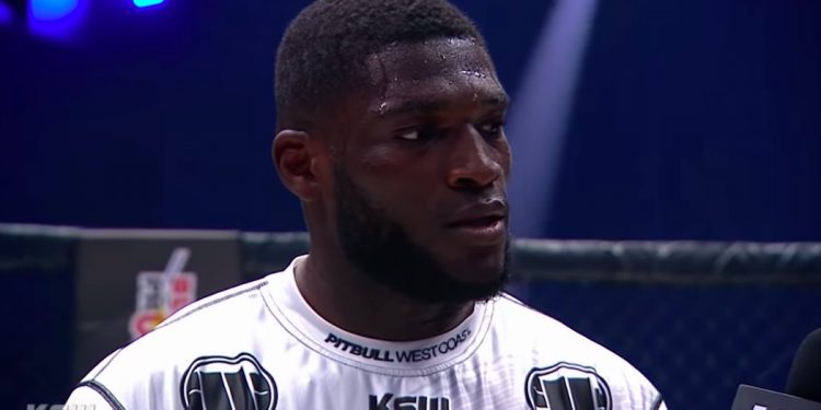 Izu Ugonoh z fantastycznym debiutem w KSW. Jego rywal zwijał się z bólu [WIDEO]