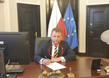 Słynny krawat Łukasza Szumowskiego. Wczoraj też nie mogło go zabraknąć