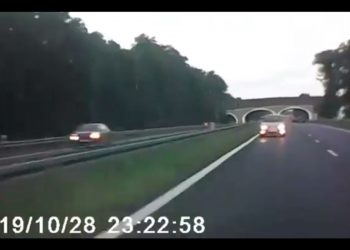 Pijany 77-latek jechał ekspresówką pod prąd. Policja udostępniła nagranie [WIDEO]