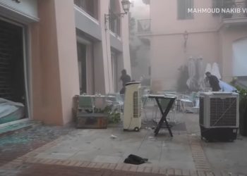 Wybuch w Bejrucie uchwycony podczas… sesji ślubnej! [WIDEO]