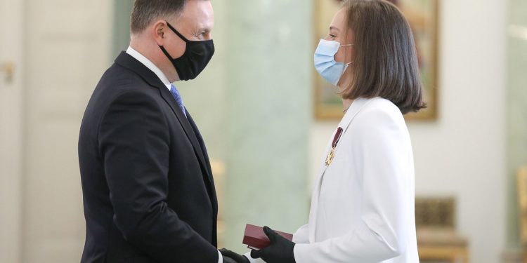 iga świątek i andrzej duda