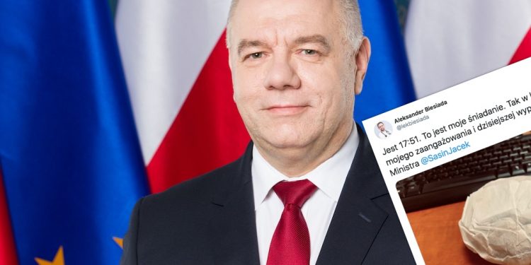 Lekarz odpowiada Sasinowi. Pokazał zdjęcie swojego śniadania