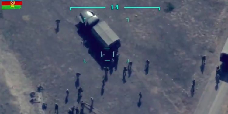 Azerbejdżan chwali się atakiem z drona. Opublikowano nagranie [WIDEO]