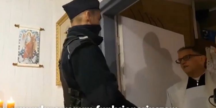 policja u księdza