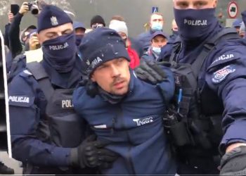Protest rolników. Lider Agrounii Michał Kołodzejczak zatrzymany! [WIDEO]