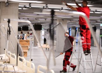 szpital na stadionie narodowym