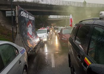 Protest rolników wsparli taksówkarze! Zablokowali tunel i Aleje Jerozolimskie