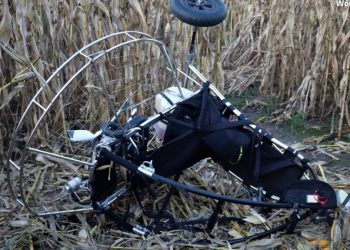 Paralotniarz spadł z wysokości. Był mocno pijany